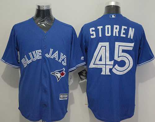Toronto Blue Jays #45 Drew Storen Blue New Cool Base Stitched Jersey,We sell and wholesale Toronto Blue Jays #45 Drew Storen Blue New Cool Base Stitched Jersey on line form chian!